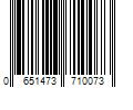 Barcode Image for UPC code 0651473710073