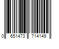 Barcode Image for UPC code 0651473714149