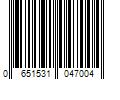 Barcode Image for UPC code 0651531047004