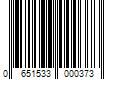 Barcode Image for UPC code 0651533000373