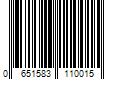 Barcode Image for UPC code 0651583110015