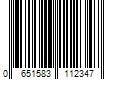 Barcode Image for UPC code 0651583112347