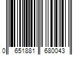 Barcode Image for UPC code 0651881680043