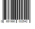 Barcode Image for UPC code 0651986002542