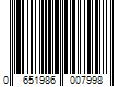 Barcode Image for UPC code 0651986007998