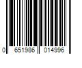 Barcode Image for UPC code 0651986014996