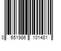 Barcode Image for UPC code 0651986101481