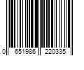 Barcode Image for UPC code 0651986220335