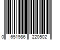 Barcode Image for UPC code 0651986220502