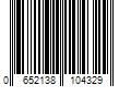 Barcode Image for UPC code 0652138104329