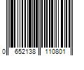 Barcode Image for UPC code 0652138110801