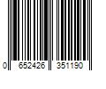 Barcode Image for UPC code 0652426351190