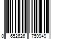 Barcode Image for UPC code 0652626759949