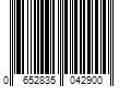 Barcode Image for UPC code 0652835042900