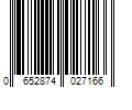 Barcode Image for UPC code 0652874027166