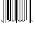 Barcode Image for UPC code 065312000063