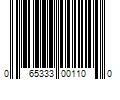 Barcode Image for UPC code 065333001100