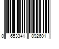 Barcode Image for UPC code 0653341092601