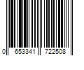 Barcode Image for UPC code 0653341722508