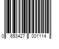 Barcode Image for UPC code 0653427001114