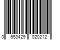 Barcode Image for UPC code 0653429020212