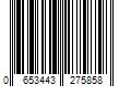 Barcode Image for UPC code 0653443275858