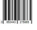 Barcode Image for UPC code 0653443275865