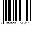 Barcode Image for UPC code 0653569433347