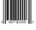 Barcode Image for UPC code 065377000060