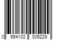 Barcode Image for UPC code 0654102005229