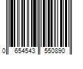 Barcode Image for UPC code 0654543550890