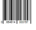 Barcode Image for UPC code 0654614003157