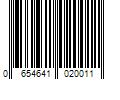 Barcode Image for UPC code 0654641020011