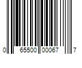 Barcode Image for UPC code 065500000677