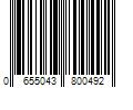 Barcode Image for UPC code 0655043800492