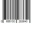 Barcode Image for UPC code 0655100283640