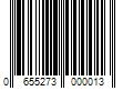 Barcode Image for UPC code 0655273000013