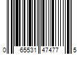 Barcode Image for UPC code 065531474775