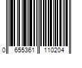 Barcode Image for UPC code 0655361110204