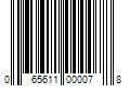 Barcode Image for UPC code 065611000078