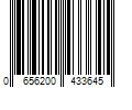 Barcode Image for UPC code 0656200433645