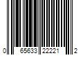 Barcode Image for UPC code 065633222212