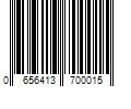 Barcode Image for UPC code 0656413700015