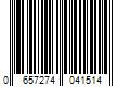 Barcode Image for UPC code 0657274041514