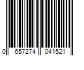 Barcode Image for UPC code 0657274041521