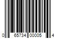 Barcode Image for UPC code 065734000054