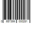 Barcode Image for UPC code 0657399000281