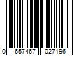 Barcode Image for UPC code 0657467027196