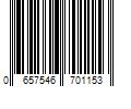 Barcode Image for UPC code 0657546701153. Product Name: Get Naked Cat Health with Cranberry Juice Crunchy Chicken Flavor Treats, 2.5 oz.