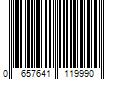 Barcode Image for UPC code 0657641119990